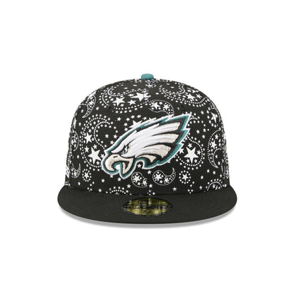 Philadelphia Eagles Star Studded 59FIFTY Fitted Hat