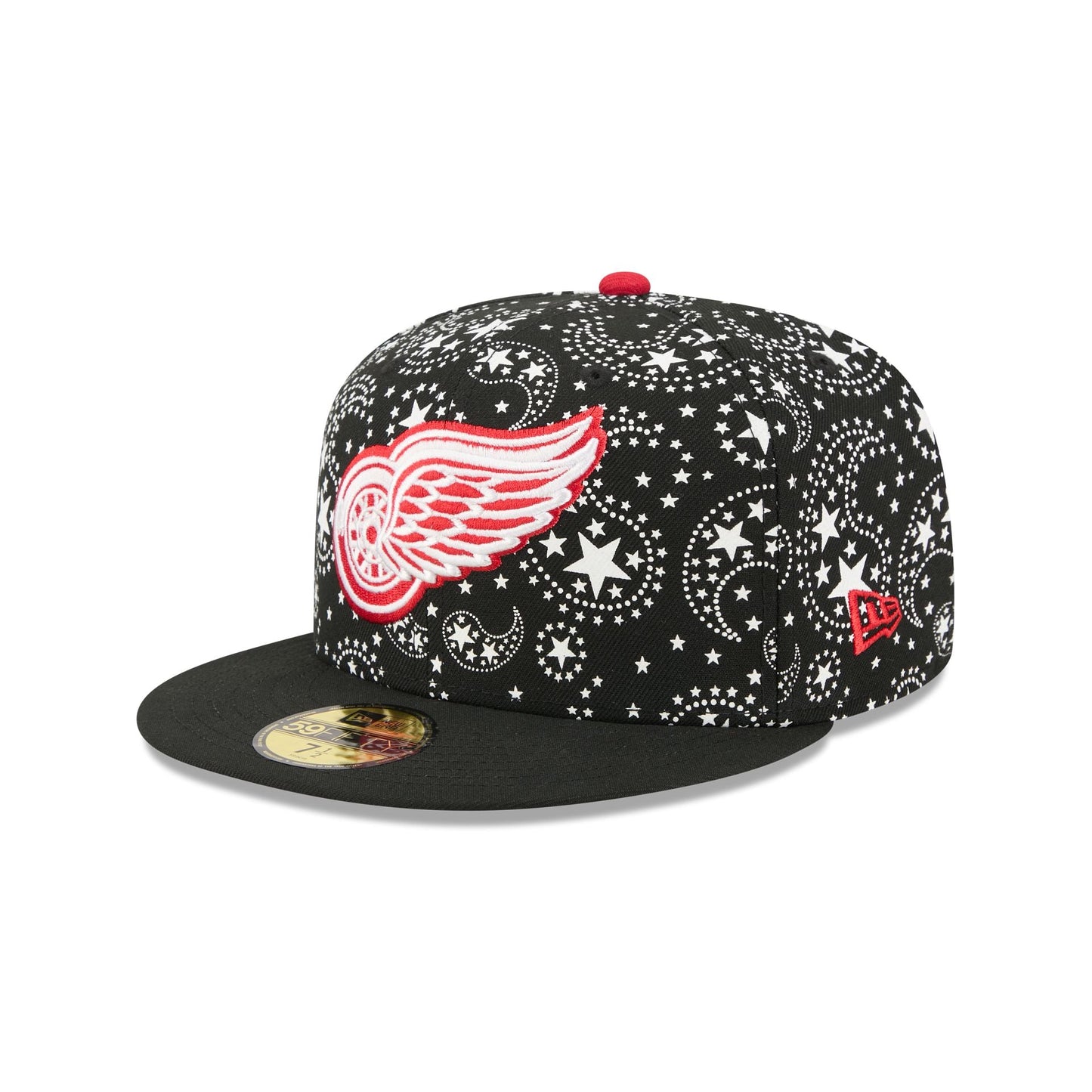Detroit Red Wings Star Studded 59FIFTY Fitted Hat