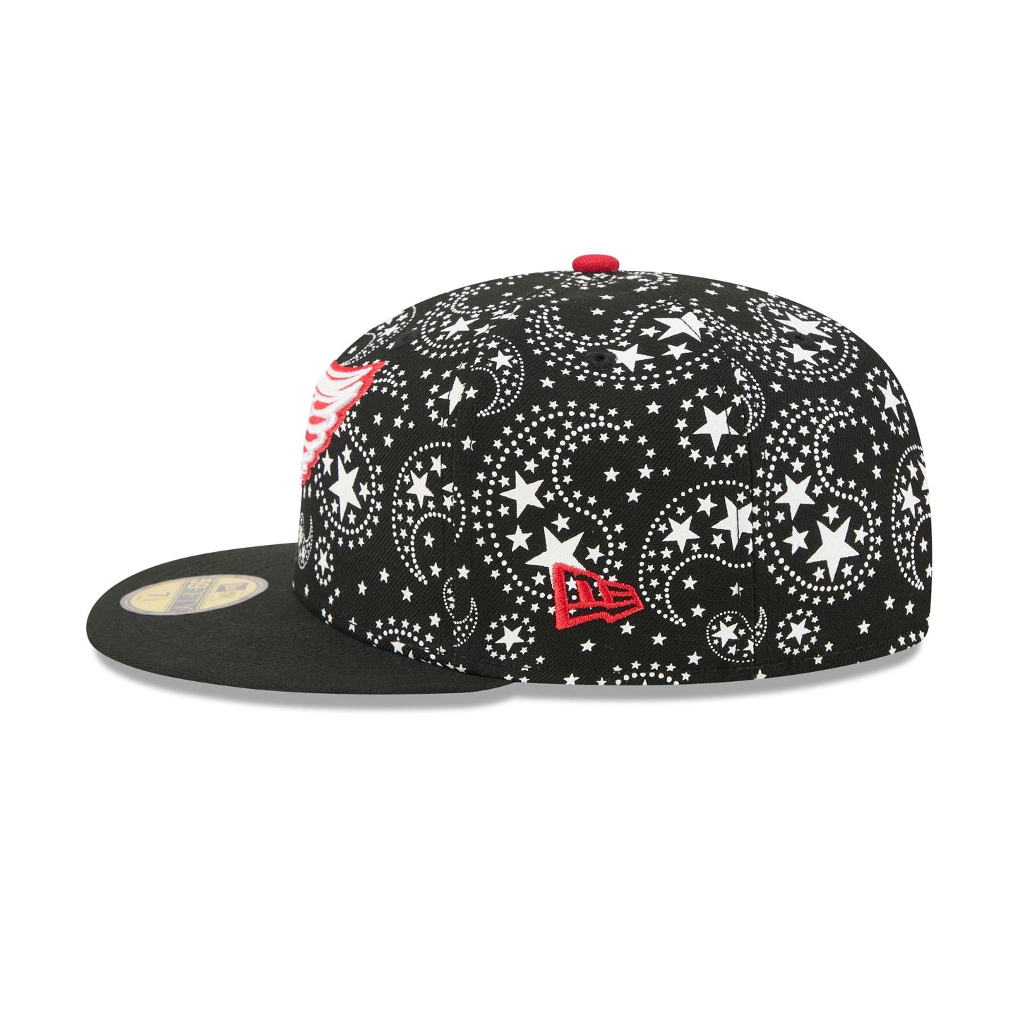 Detroit Red Wings Star Studded 59FIFTY Fitted Hat