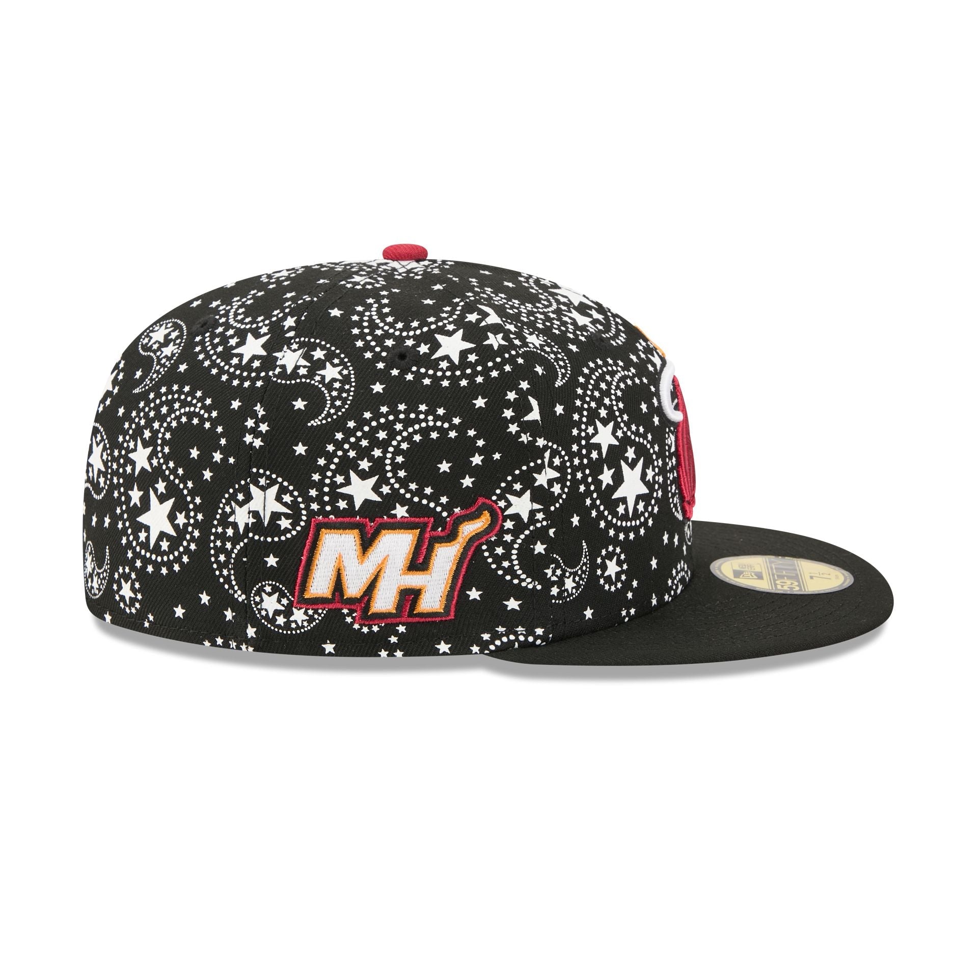 Miami Heat Star Studded 59FIFTY Fitted Hat