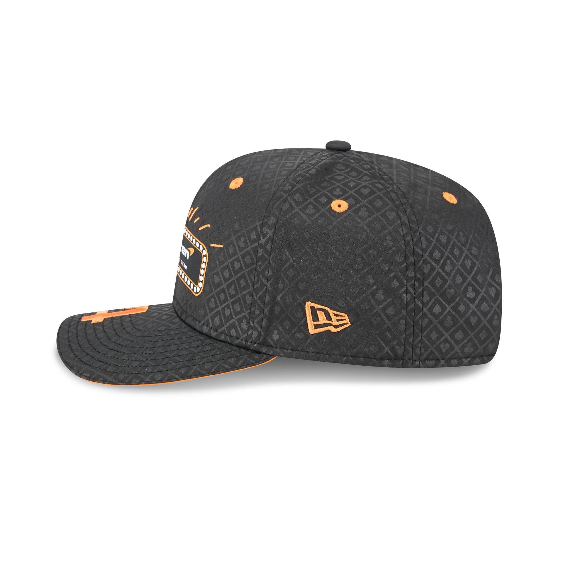McLaren Formula 1 Team 2025 Las Vegas Race Special Lando Norris 9SEVENTY Stretch-Snap Hat