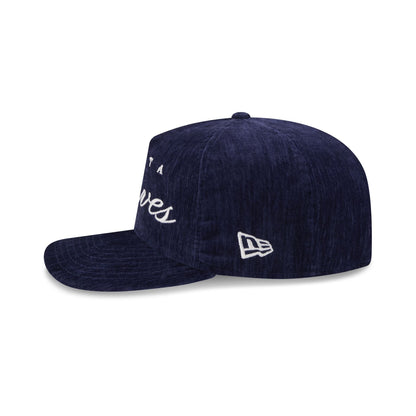 Atlanta Braves Velvet Team Script 19TWENTY Adjustable Hat