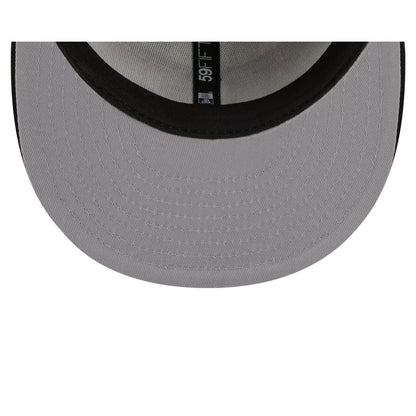 Denver Nuggets 2025 City Edition Chrome White Corduroy 59FIFTY Fitted Hat