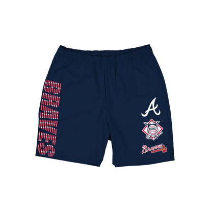 Atlanta Braves Match Day Navy Shorts