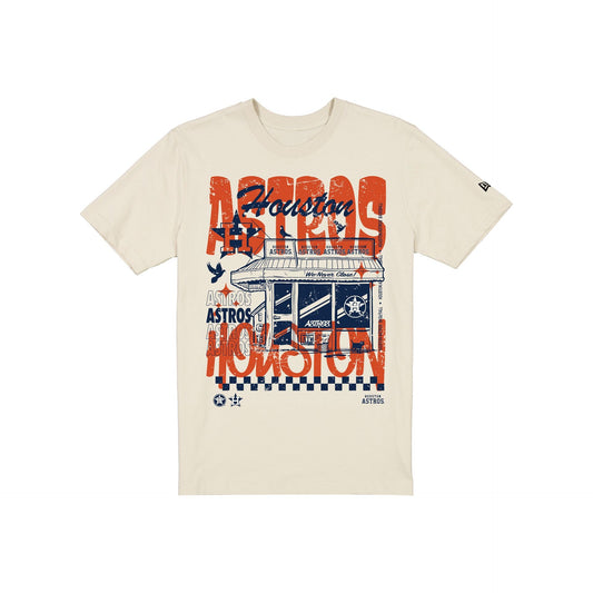 Houston Astros Diner Chrome T-Shirt