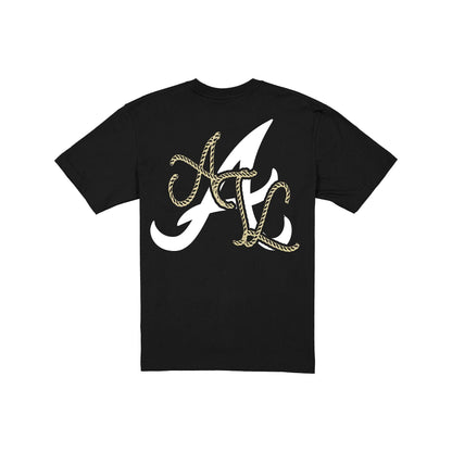 Atlanta Braves Lasso Black T-Shirt