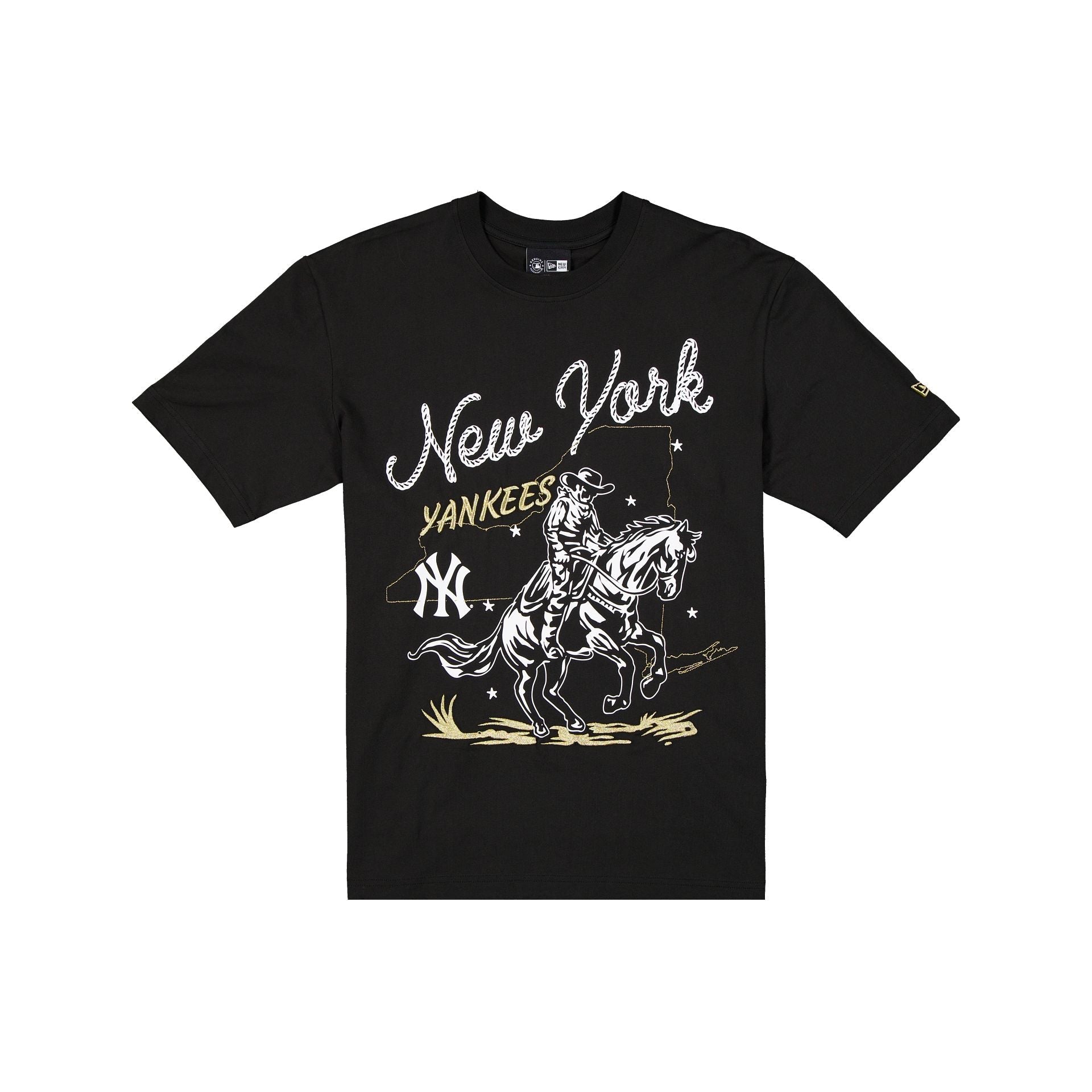 New York Yankees Lasso Black T-Shirt