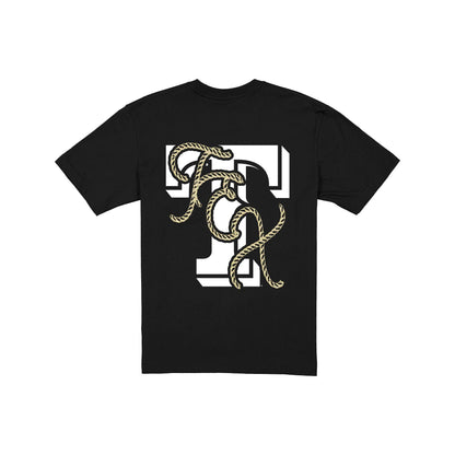 Texas Rangers Lasso Black T-Shirt