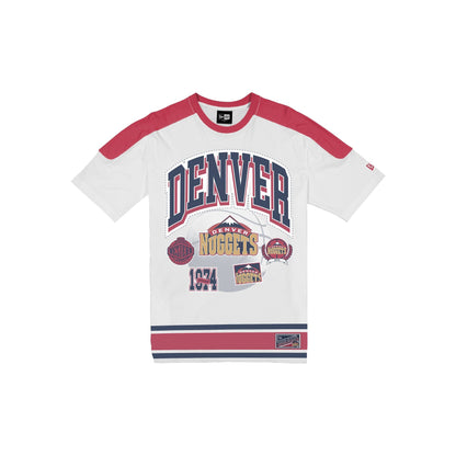 Denver Nuggets Sport Classics Vintage White T-Shirt