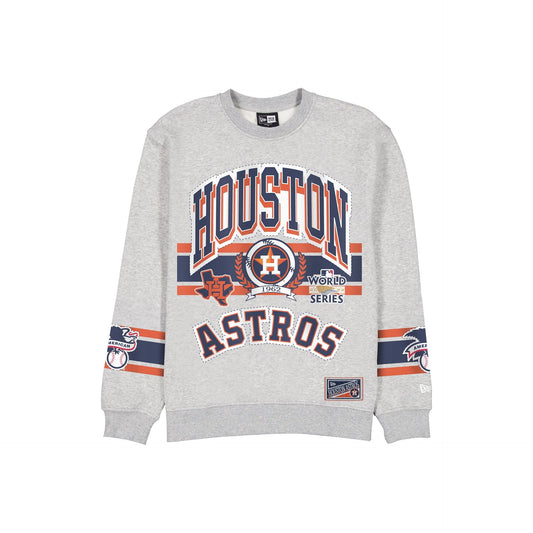 Houston Astros Sport Classics Vintage Gray Crewneck