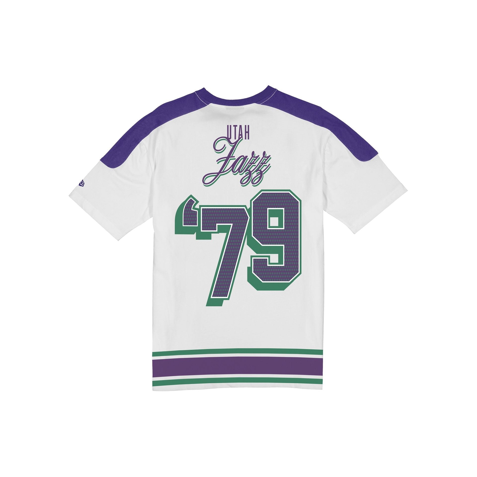 Utah Jazz Sport Classics Vintage White T-Shirt