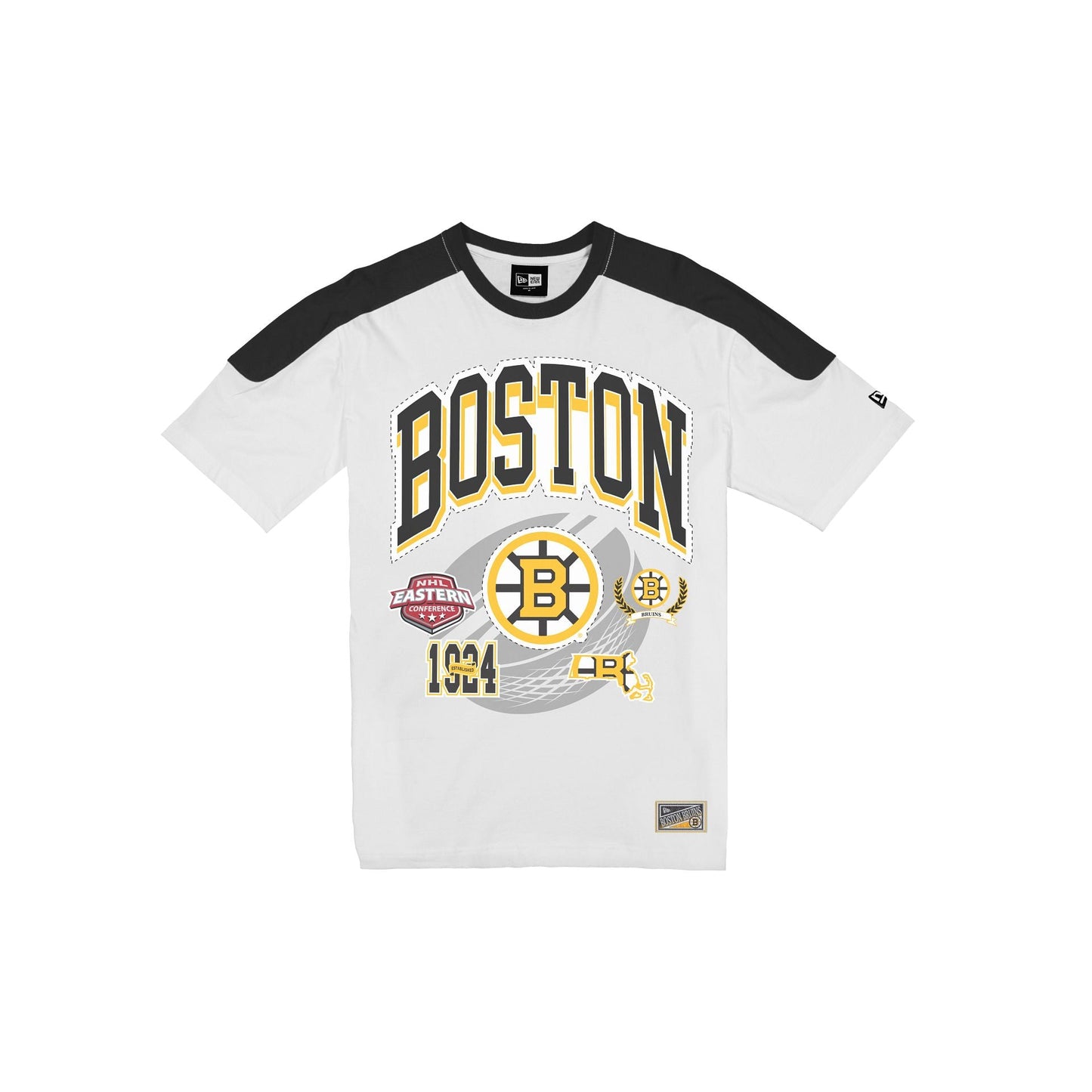 Boston Bruins Sport Classics Vintage White T-Shirt