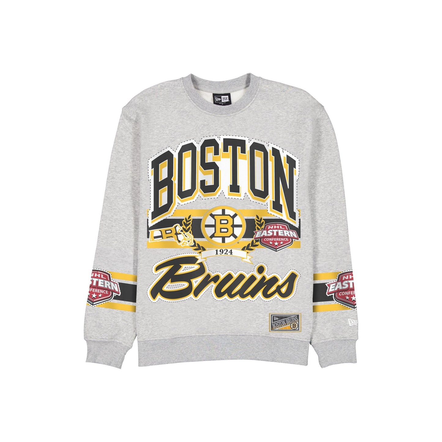 Boston Bruins Sport Classics Vintage Gray Crewneck