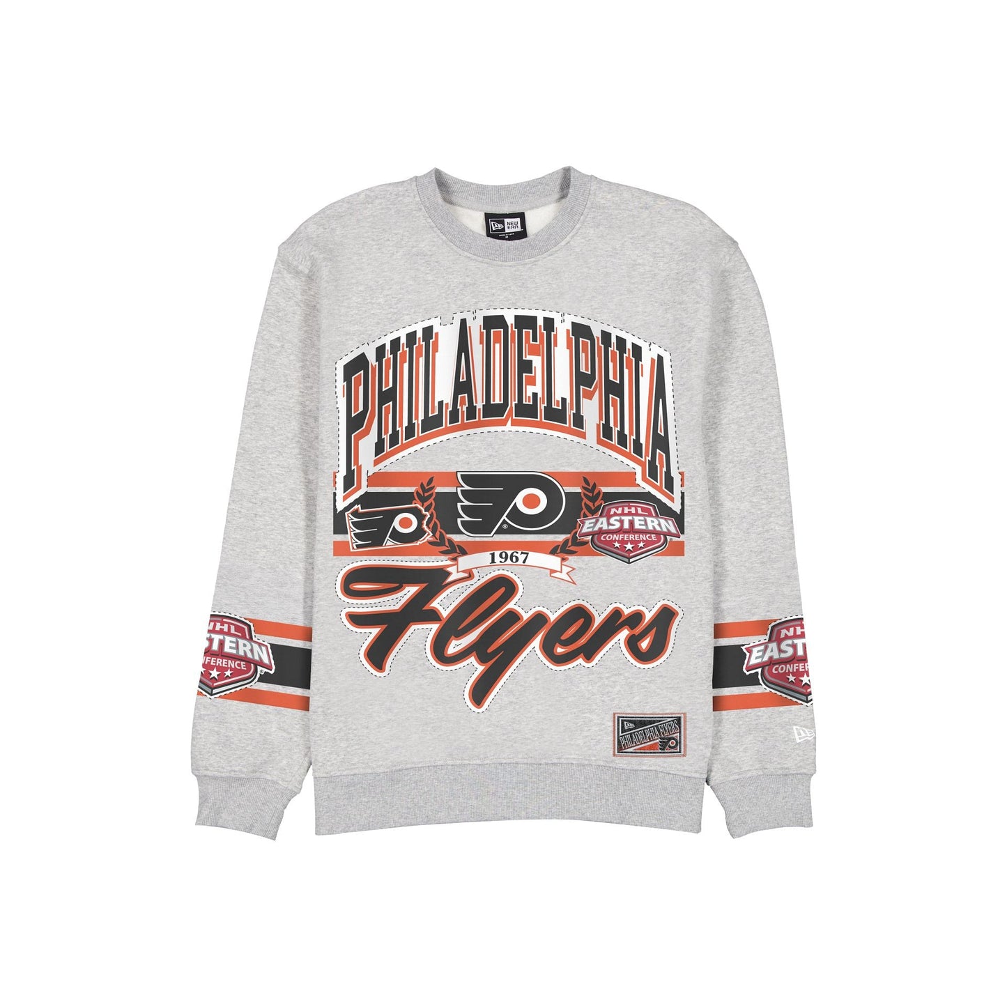 Philadelphia Flyers Sport Classics Vintage Gray Crewneck
