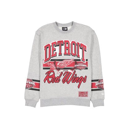 Detroit Red Wings Sport Classics Vintage Gray Crewneck