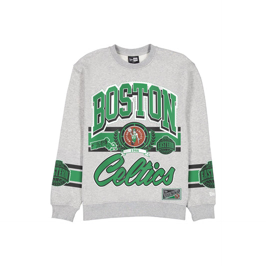 Boston Celtics Sport Classics Vintage Gray Crewneck