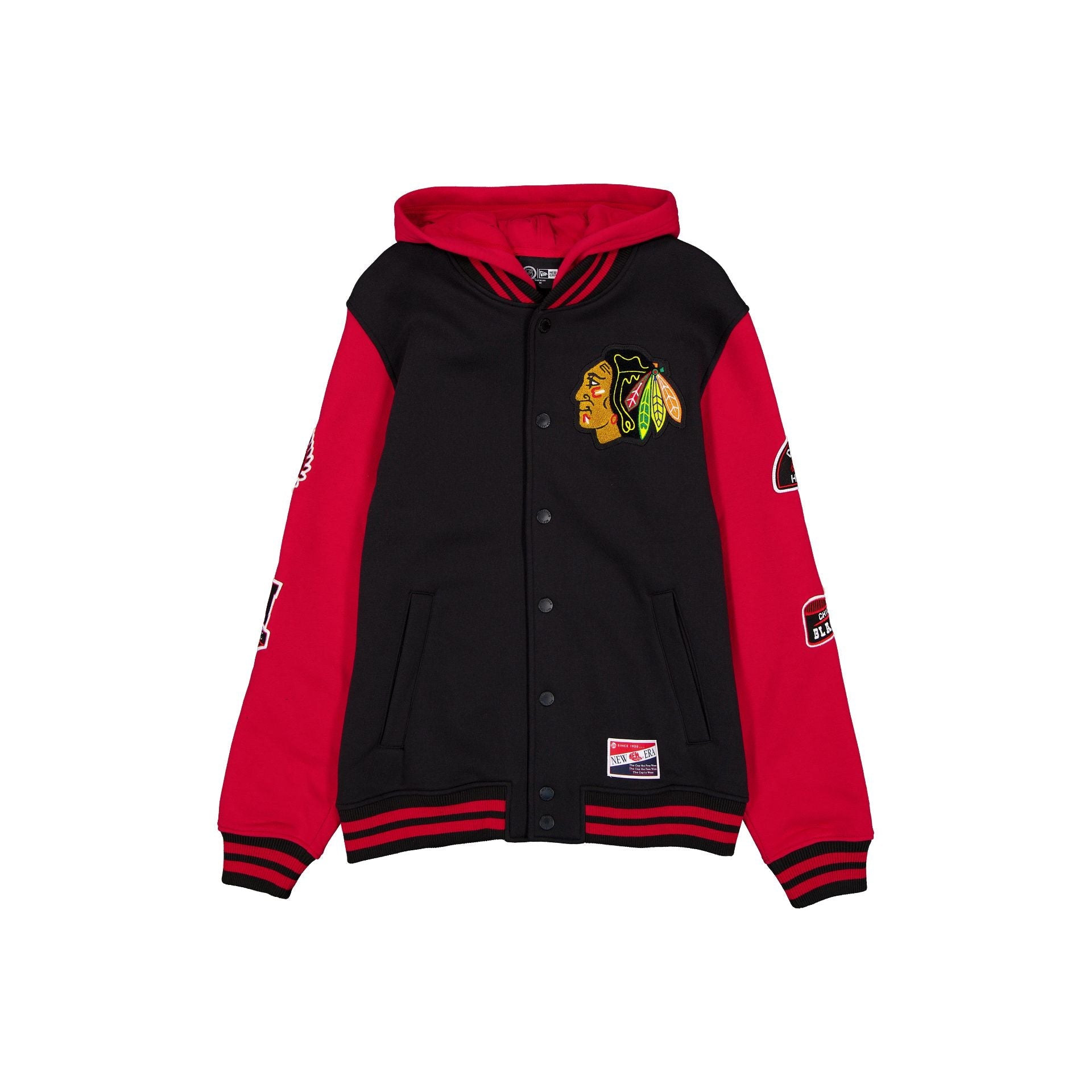 Chicago Blackhawks Throwback Patch Jacket