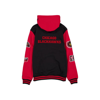 Chicago Blackhawks Throwback Patch Jacket