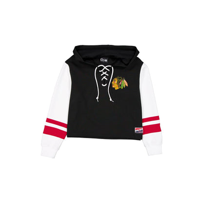 Chicago Blackhawks Throwback Tie Women's Hoodie