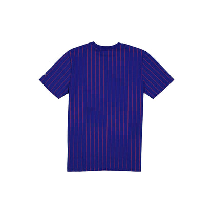 Chicago Cubs Throwback Applique Pinstripe T-Shirt