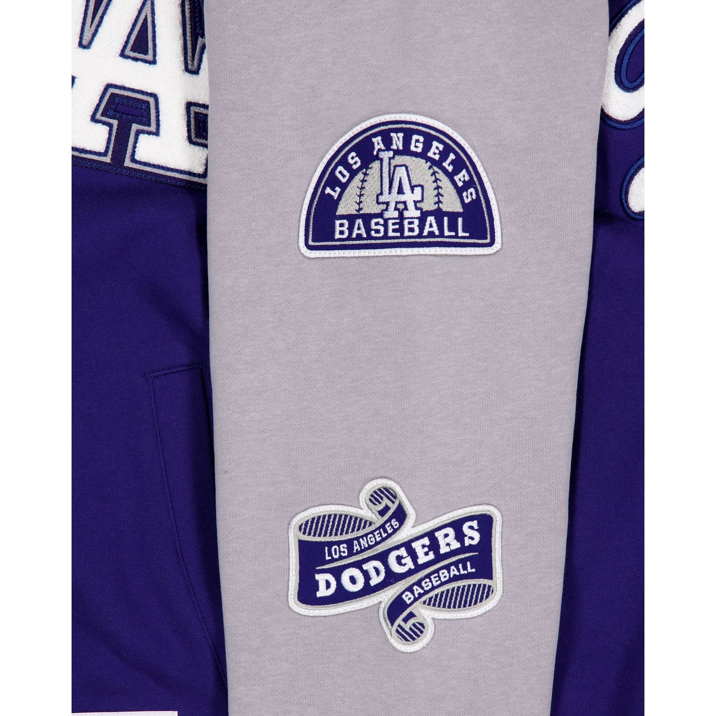 Los Angeles Dodgers Throwback Patch Jacket
