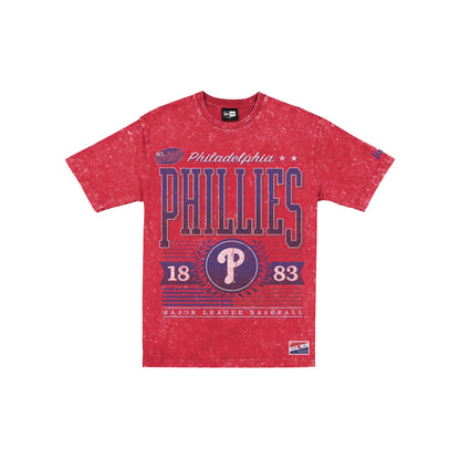 Philadelphia Phillies Throwback Vintage Wash T-Shirt