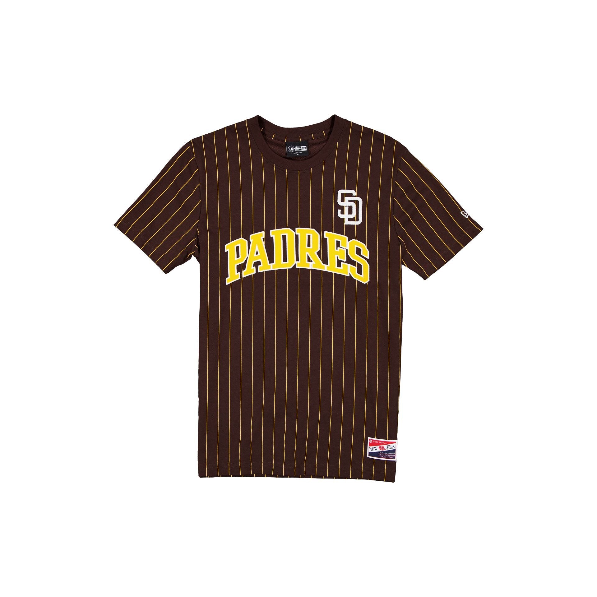 San Diego Padres Throwback Applique Pinstripe T-Shirt