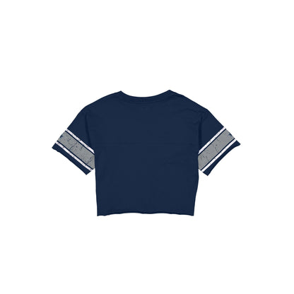 Dallas Cowboys Throwback Women's Cropped T-Shirt