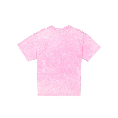 New York Yankees Throwback Vintage Wash Women's Pink T-Shirt