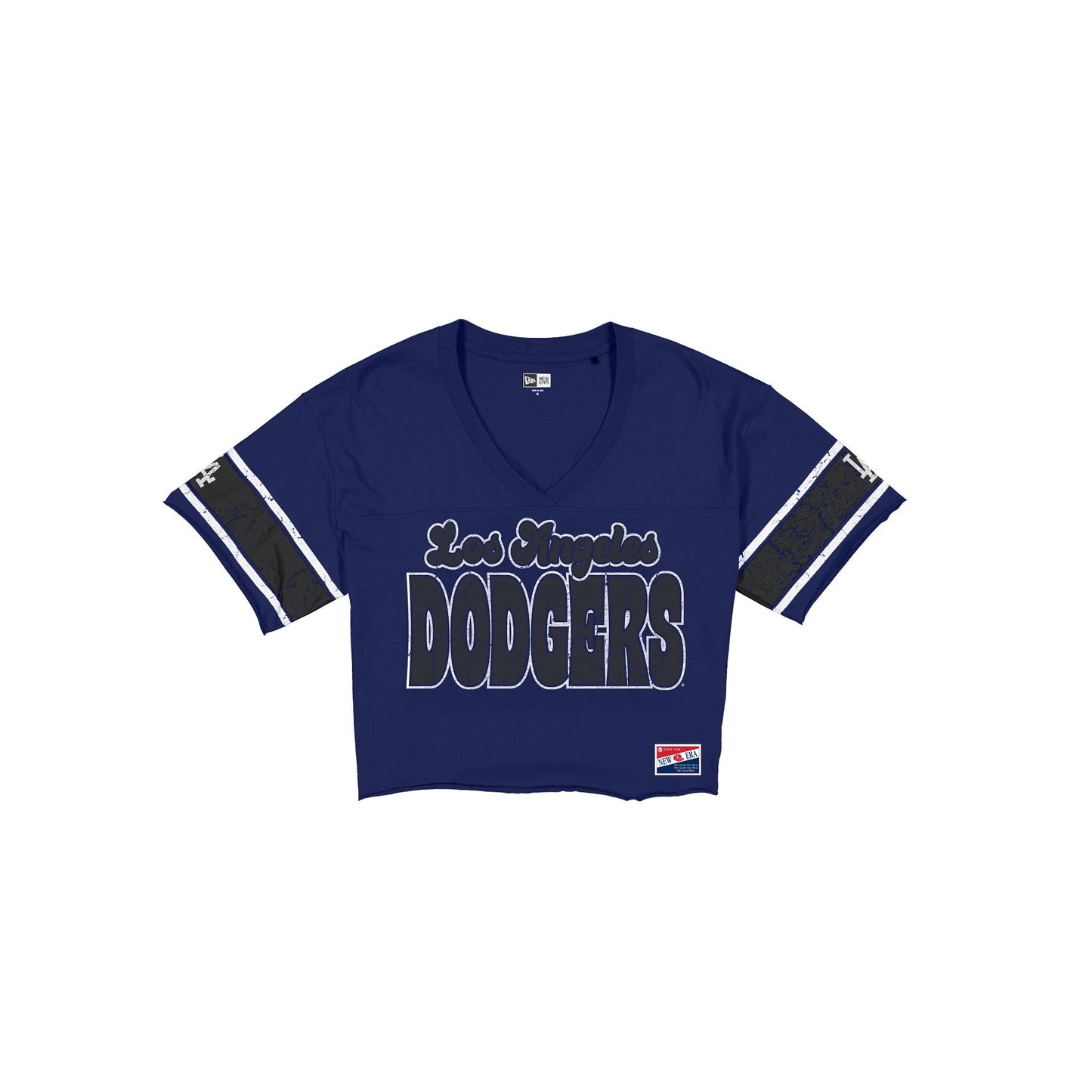Los Angeles Dodgers Throwback Women's Cropped T-Shirt