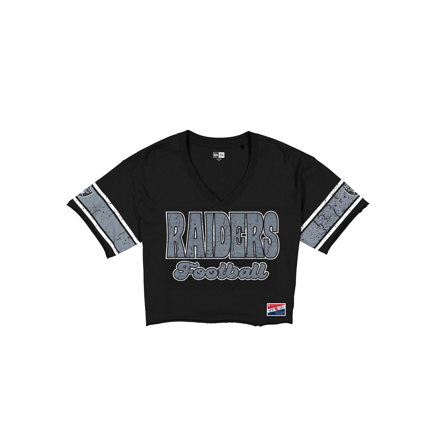 Las Vegas Raiders Throwback Women's Cropped T-Shirt