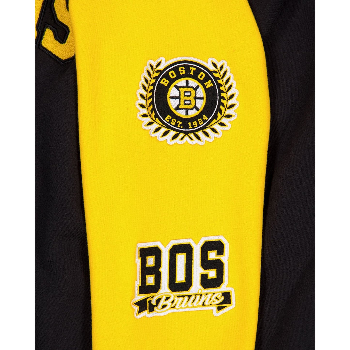 Boston Bruins Throwback Patch Jacket