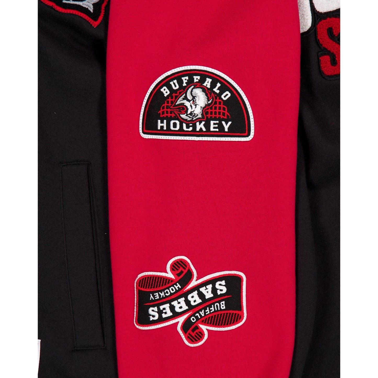 Buffalo Sabres Throwback Patch Jacket
