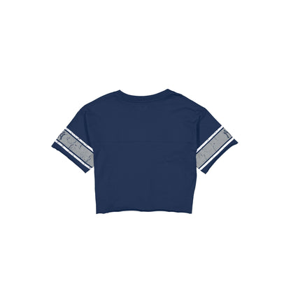 New York Yankees Throwback Women's Cropped T-Shirt