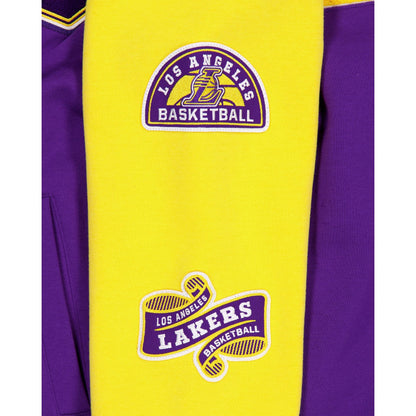 Los Angeles Lakers Throwback Patch Jacket