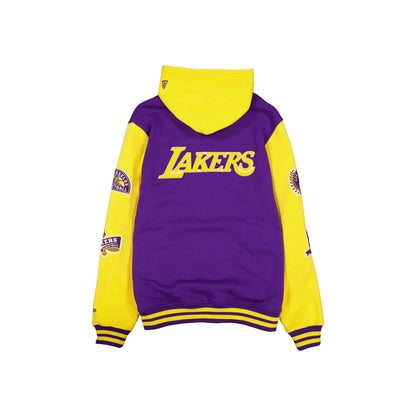 Los Angeles Lakers Throwback Patch Jacket