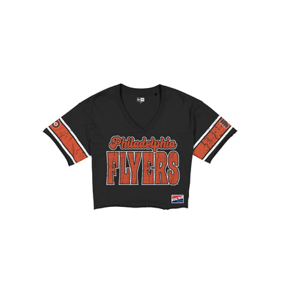 Philadelphia Flyers Throwback Women's Cropped T-Shirt