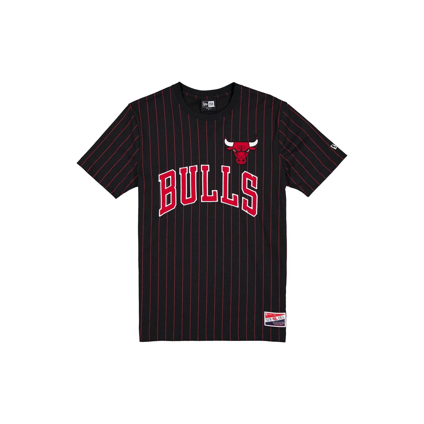 Chicago Bulls Throwback Applique Pinstripe T-Shirt