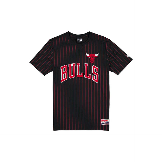 Chicago Bulls Throwback Applique Pinstripe T-Shirt