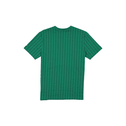 Boston Celtics Throwback Applique Pinstripe T-Shirt