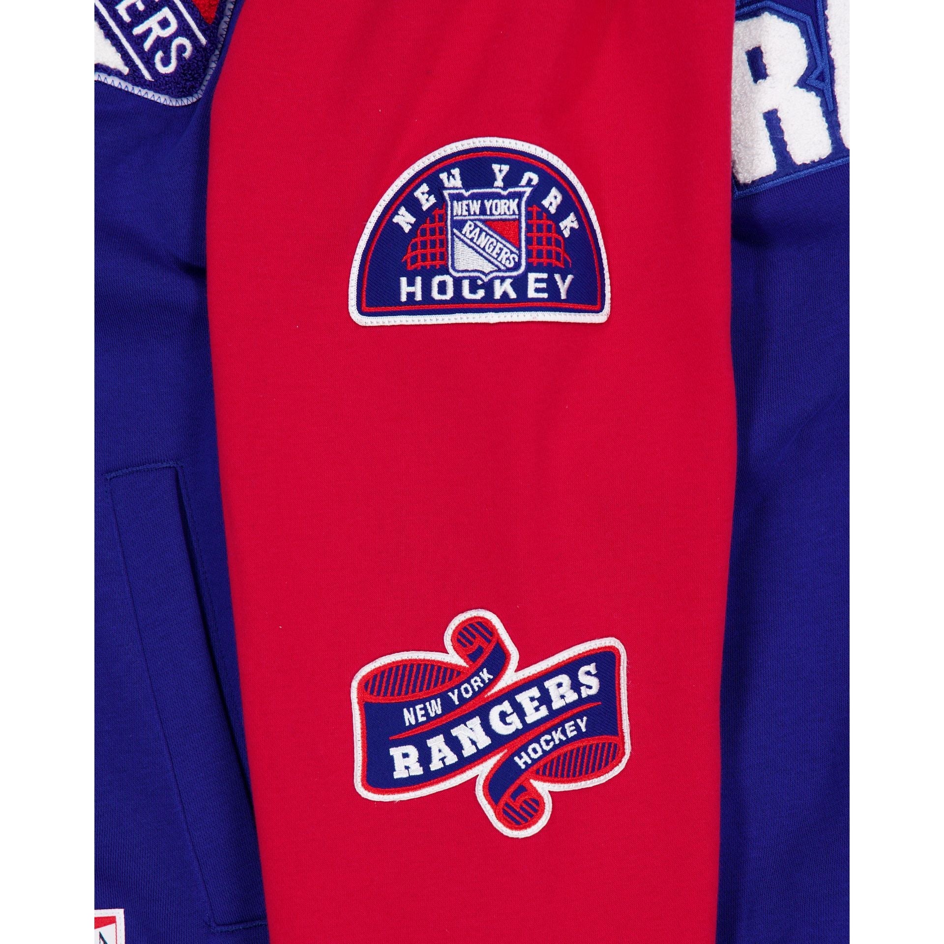 New York Rangers Throwback Patch Jacket