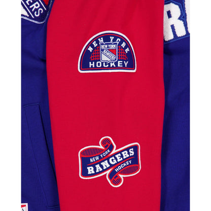 New York Rangers Throwback Patch Jacket