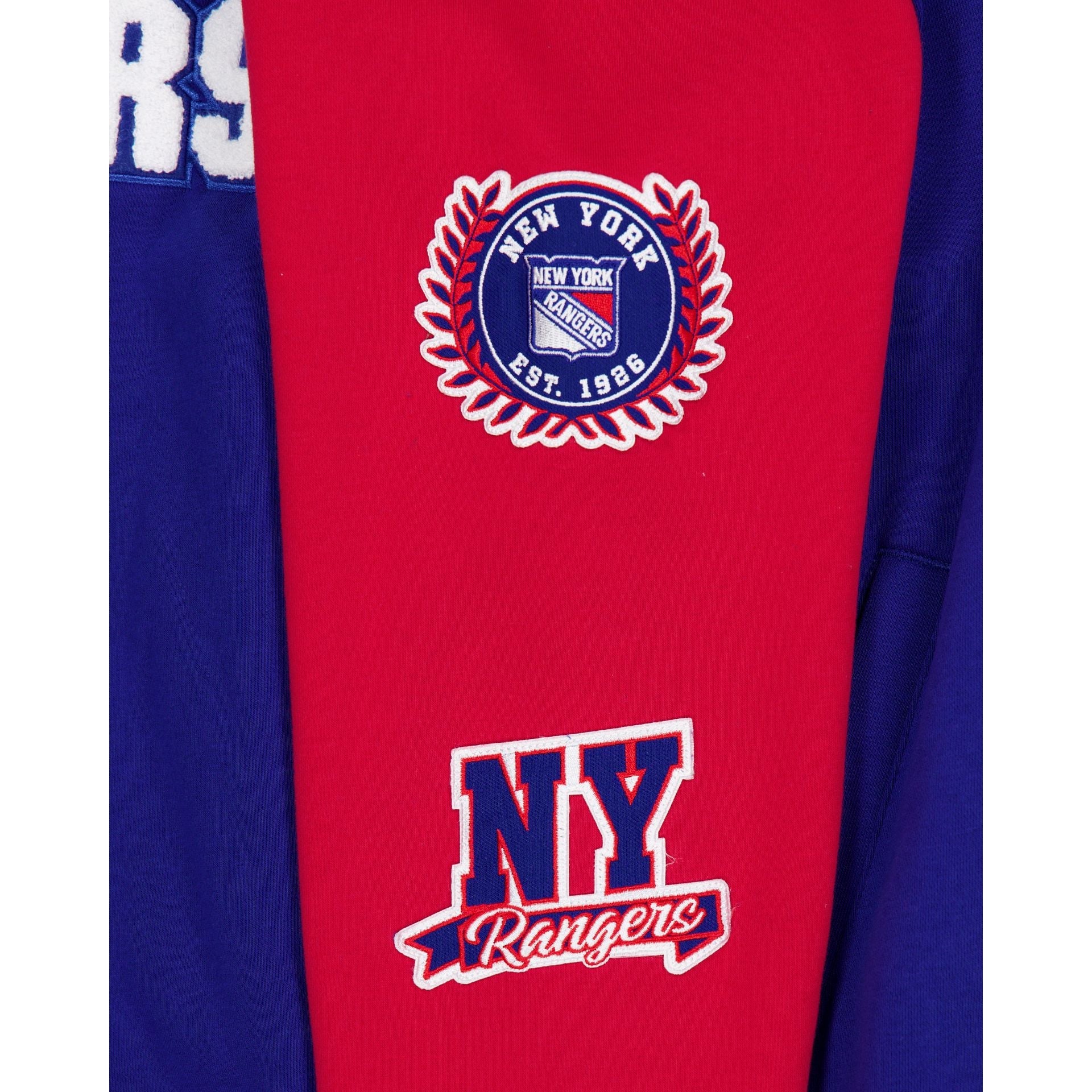 New York Rangers Throwback Patch Jacket