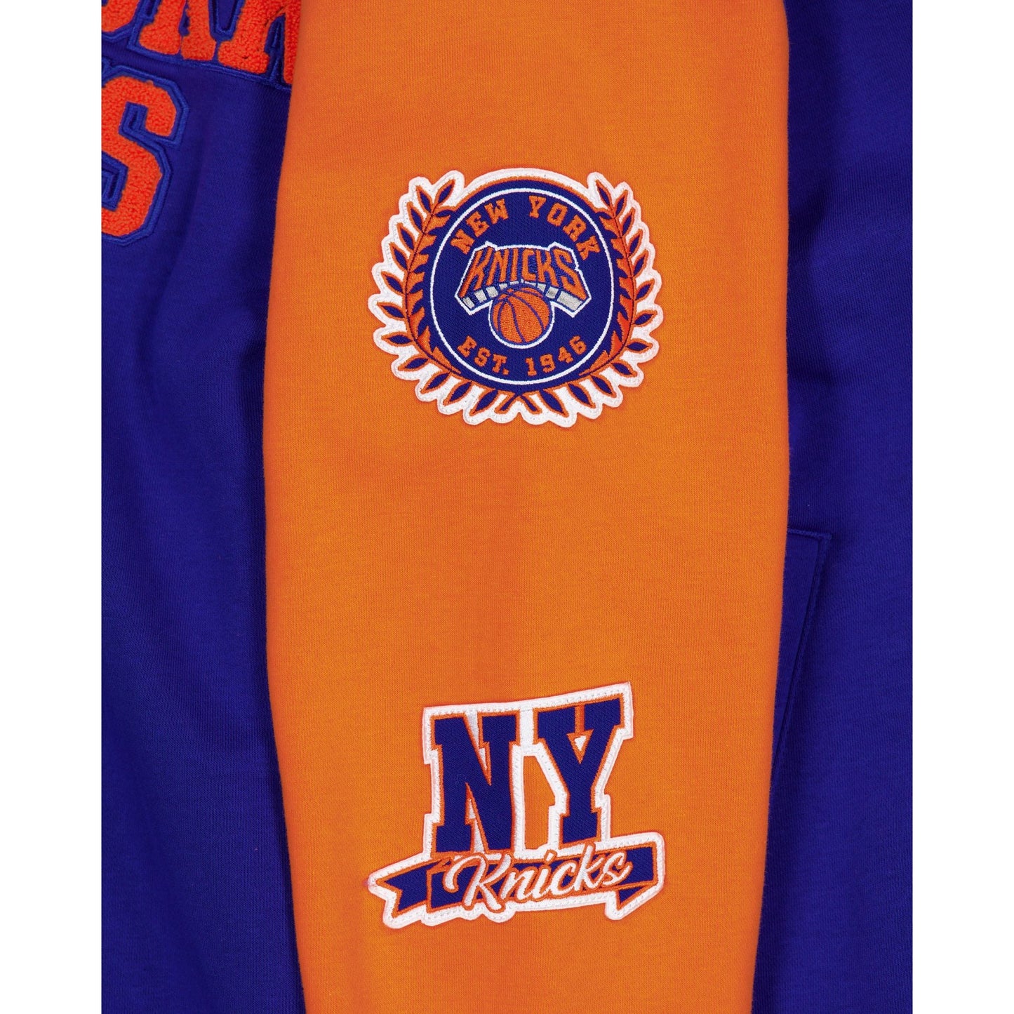 New York Knicks Throwback Patch Jacket