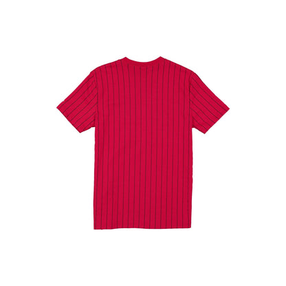 Miami Heat Throwback Applique Pinstripe T-Shirt