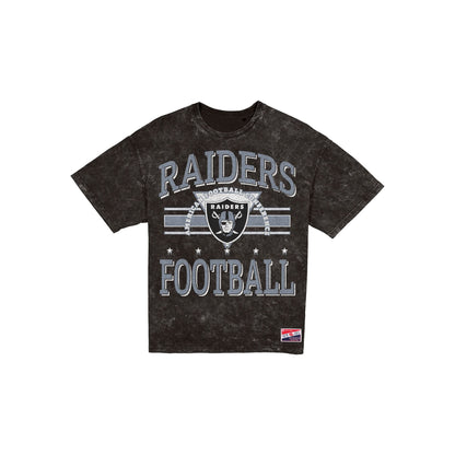 Las Vegas Raiders Throwback Vintage Wash Women's T-Shirt