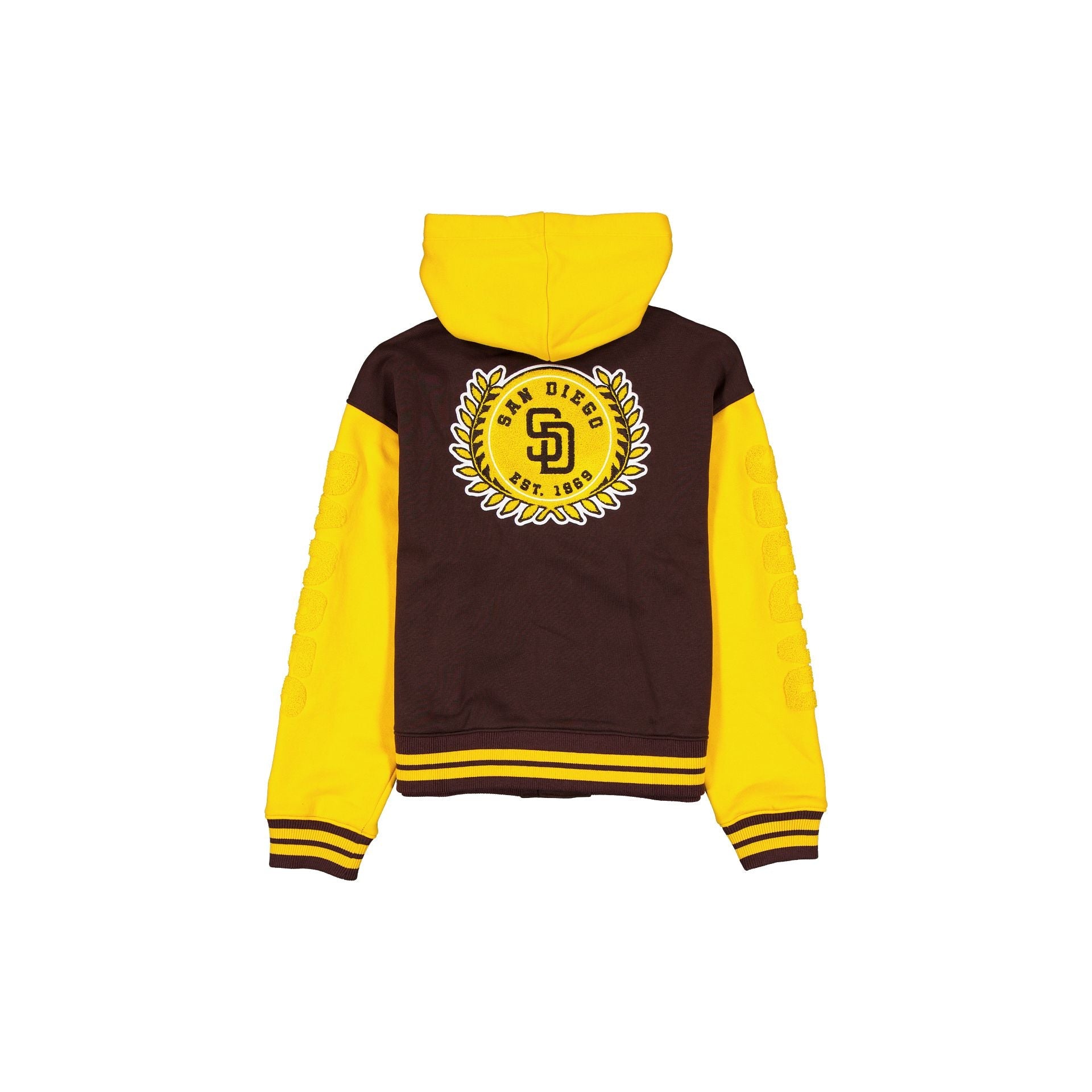 San Diego Padres Throwback Laurel Women's Jacket