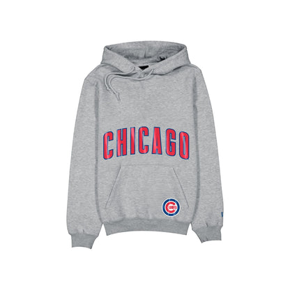 Chicago Cubs Game Day Heather Gray Hoodie