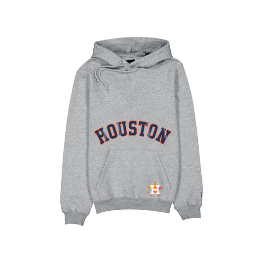 Houston Astros Game Day Heather Gray Hoodie