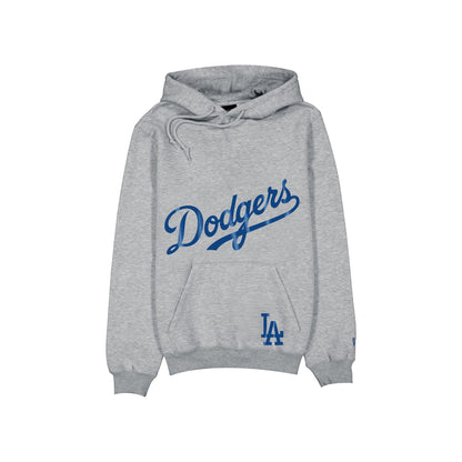 Los Angeles Dodgers Game Day Heather Gray Hoodie